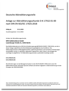 Akkreditierung - Deutsche Akkreditierungsstelle GmbH Anlage 0